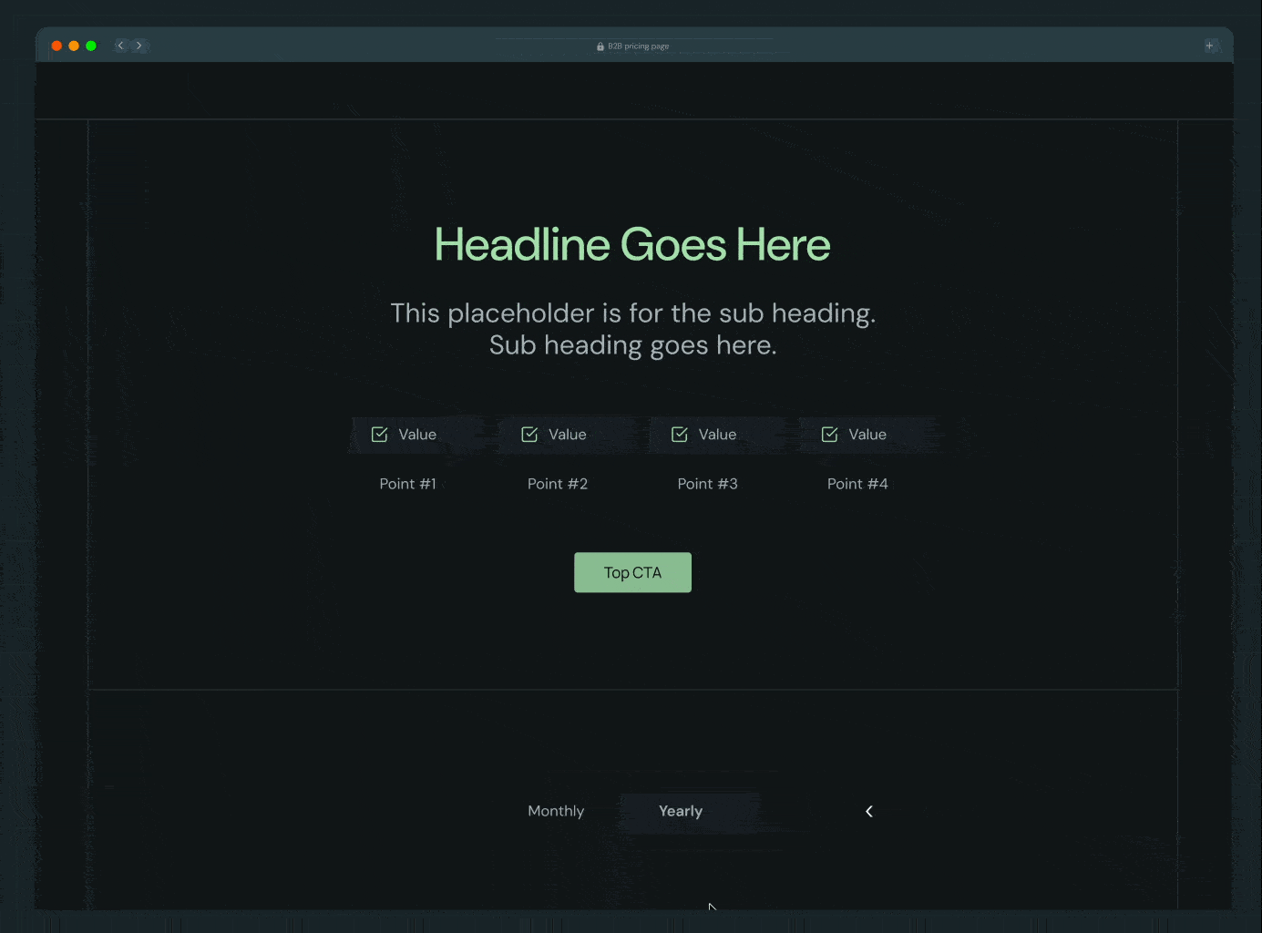B2B Pricing Page Preview
